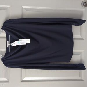 Nine Britton Cowl Neck Knit Top- M